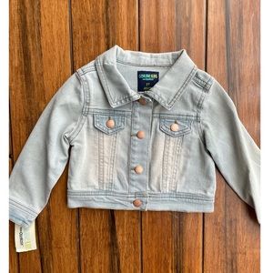 ❗️SOLD Light blue denim jacket with safari animals
